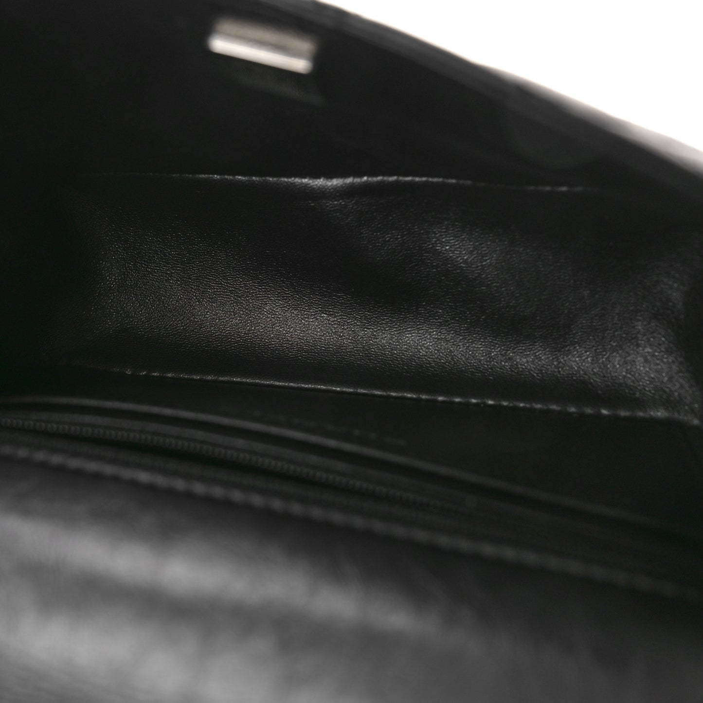 Aged Calfskin Quilted 2.55 Reissue Mini Flap So Black