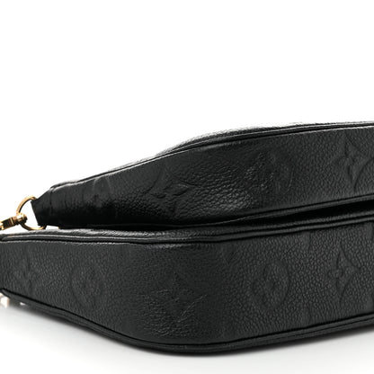 Louis Vuitton Empreinte Monogram Giant Multi Pochette Accessories Black 9 of 10