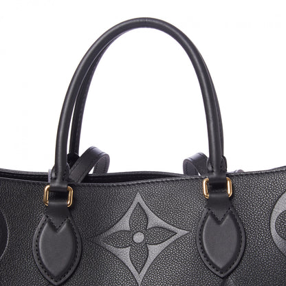 Louis Vuitton Empreinte Monogram Giant Onthego GM Black 6 of 8