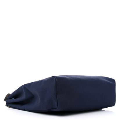 Hermes Toile Vache Calfskin Herbag 40 GM Navy Bleu 4 of 19