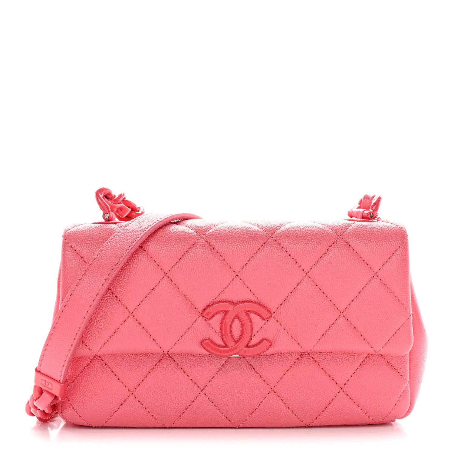 Chanel Caviar Quilted My Everything Small Flap Pink 1 of 10