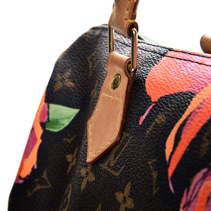 Louis Vuitton Monogram Roses Speedy 30 12 of 20