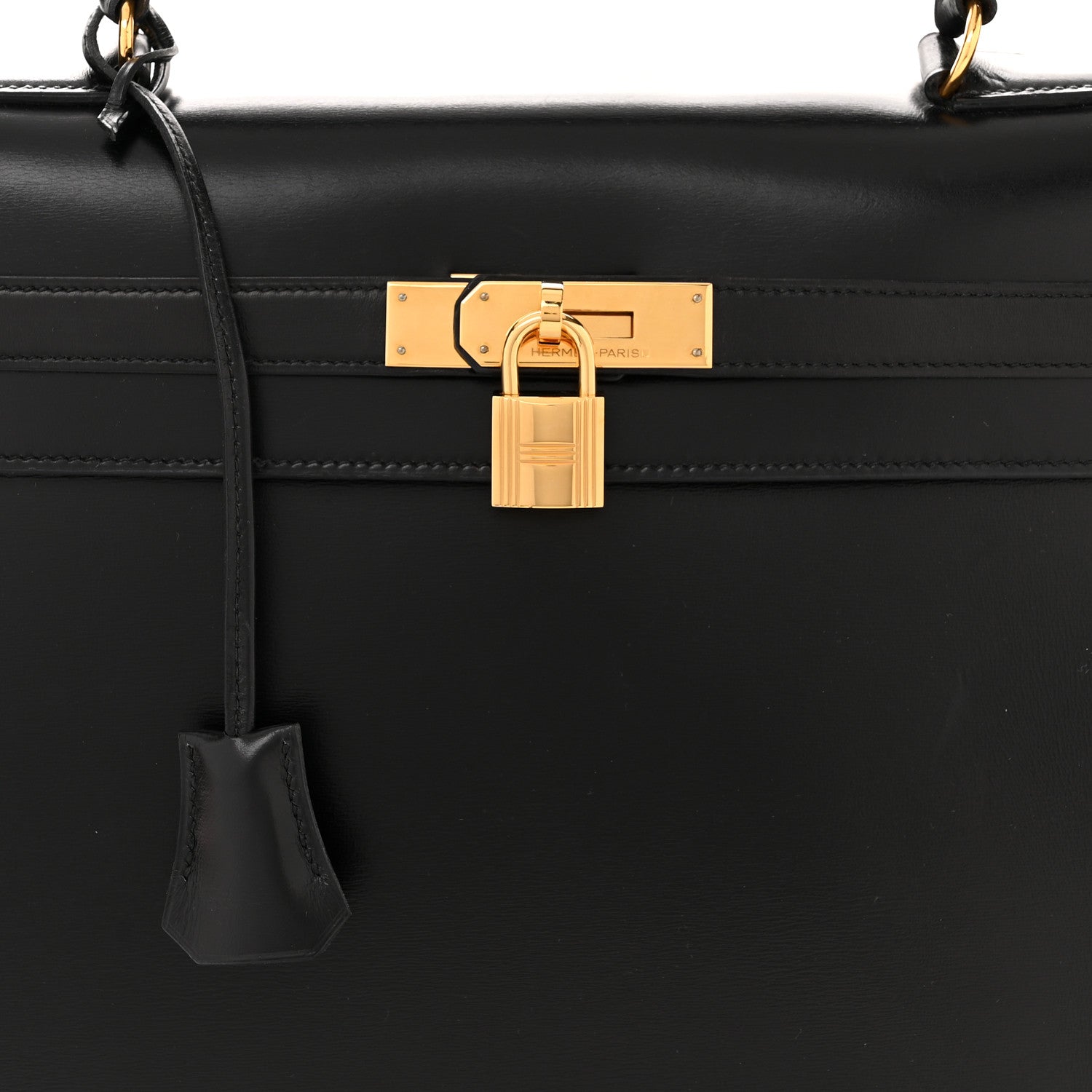 Hermes Box Kelly Sellier 35 Black 8 of 12