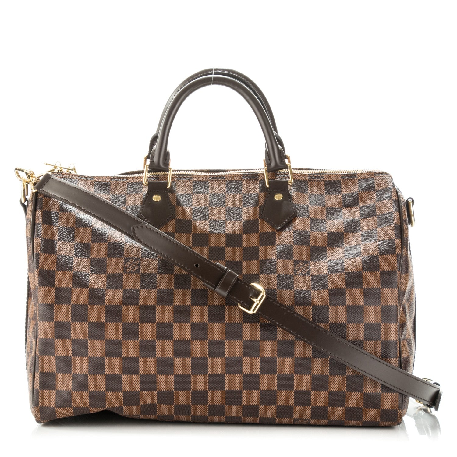 Louis Vuitton Damier Ebene Speedy Bandouliere 35 1 of 7
