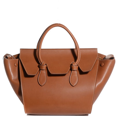 Celine Natural Calfskin Small Mini Tie Knot Tote Tan 1 of 7