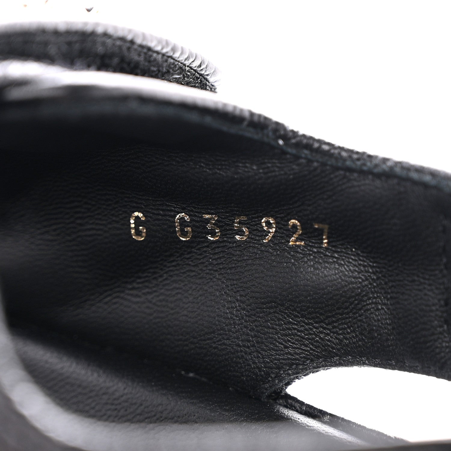 Chanel Grained Calfskin Velcro Dad Sandals 36 Black 8 of 10