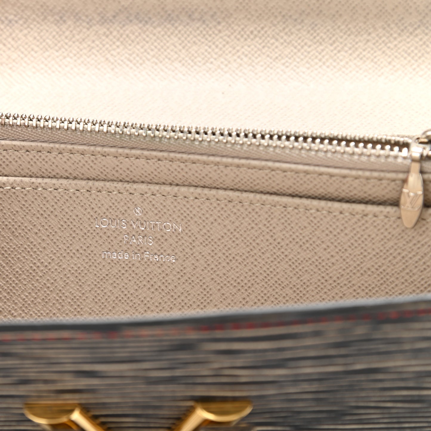 Epi Twist Wallet Denim Dark