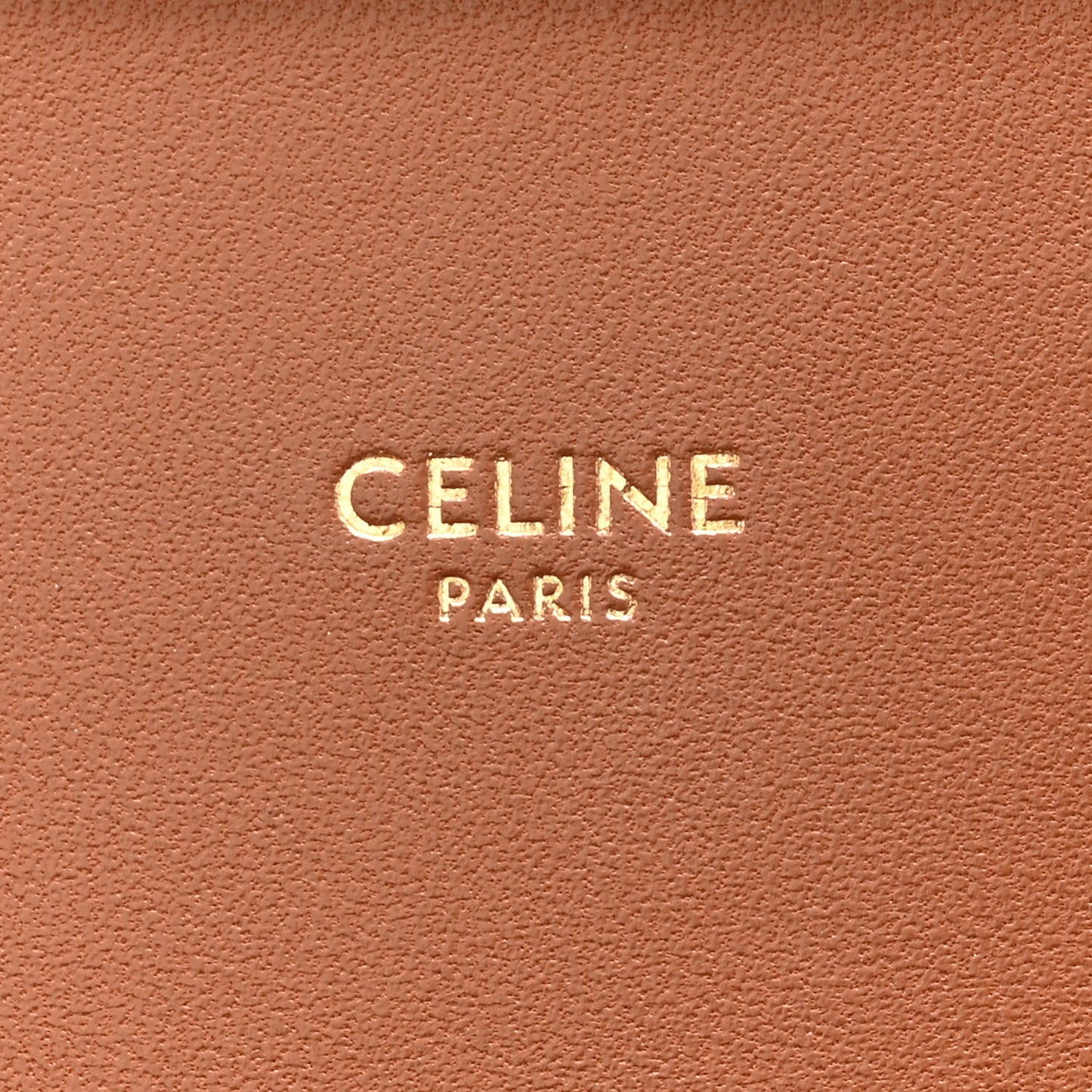 Triomphe Canvas Calfskin Medium Triomphe Bag Tan