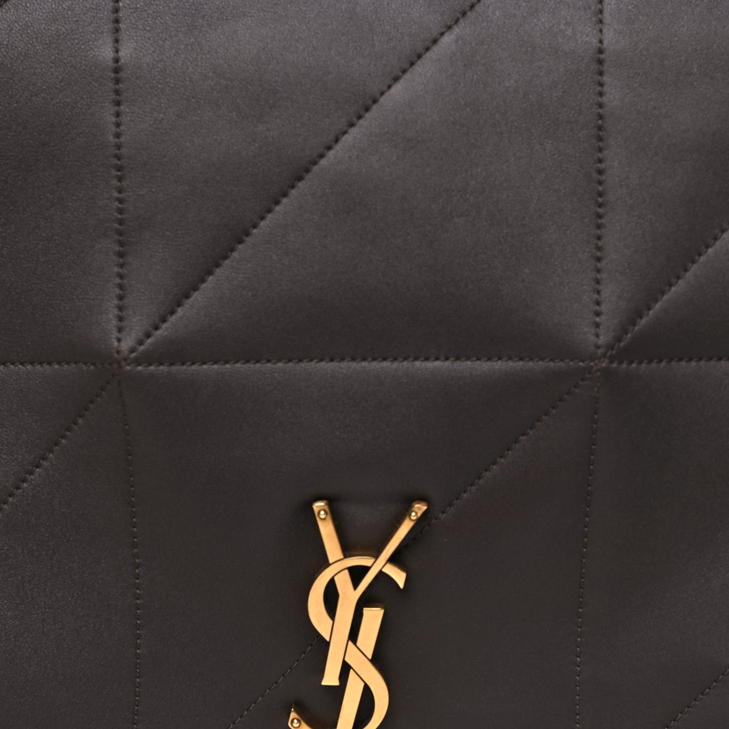 Saint Laurent Lambskin Matelasse Monogram Large Jamie 4.3 Dark Sweet Chocolate 7 of 9