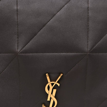 Saint Laurent Lambskin Matelasse Monogram Large Jamie 4.3 Dark Sweet Chocolate 7 of 9