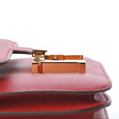 Hermes Evercolor Constance 18 Rouge Casaque 16 of 16