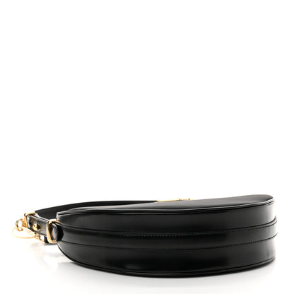 Prada Re-Nylon Spazzolato Small Arque Shoulder Bag Black 4 of 9