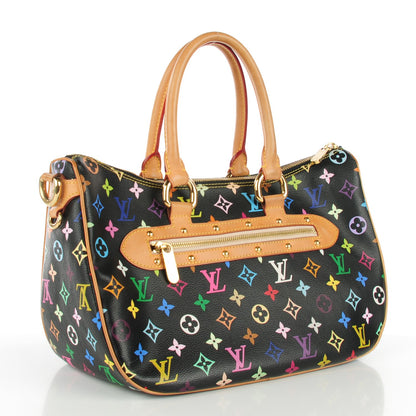 Louis Vuitton Monogram Multicolor Rita Black 4 of 10