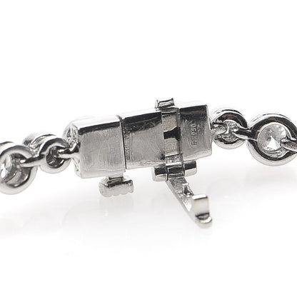 Tiffany Platinum Diamond Jazz Graduated Bracelet 5 of 6