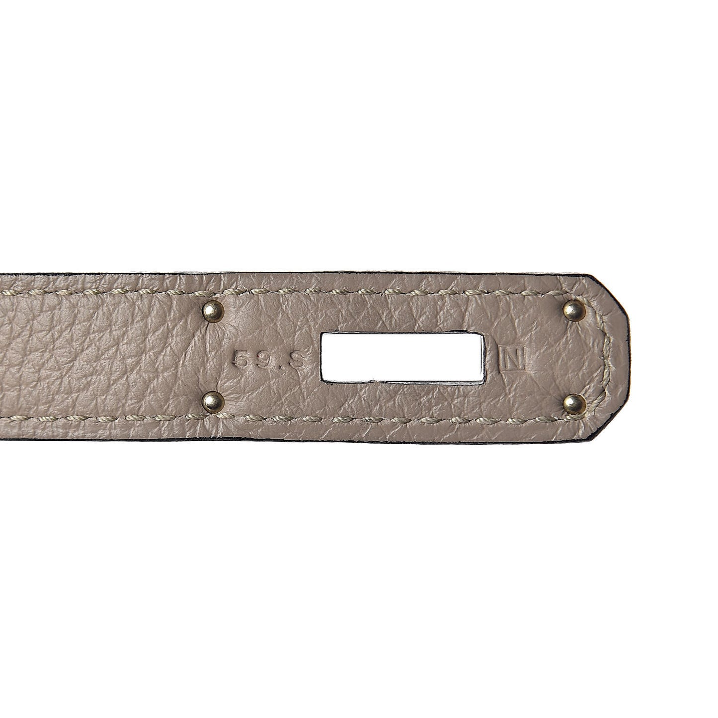 Taurillon Clemence Birkin 35 Gris Tourterelle