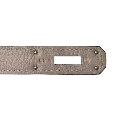 Hermes Taurillon Clemence Birkin 35 Gris Tourterelle 24 of 32