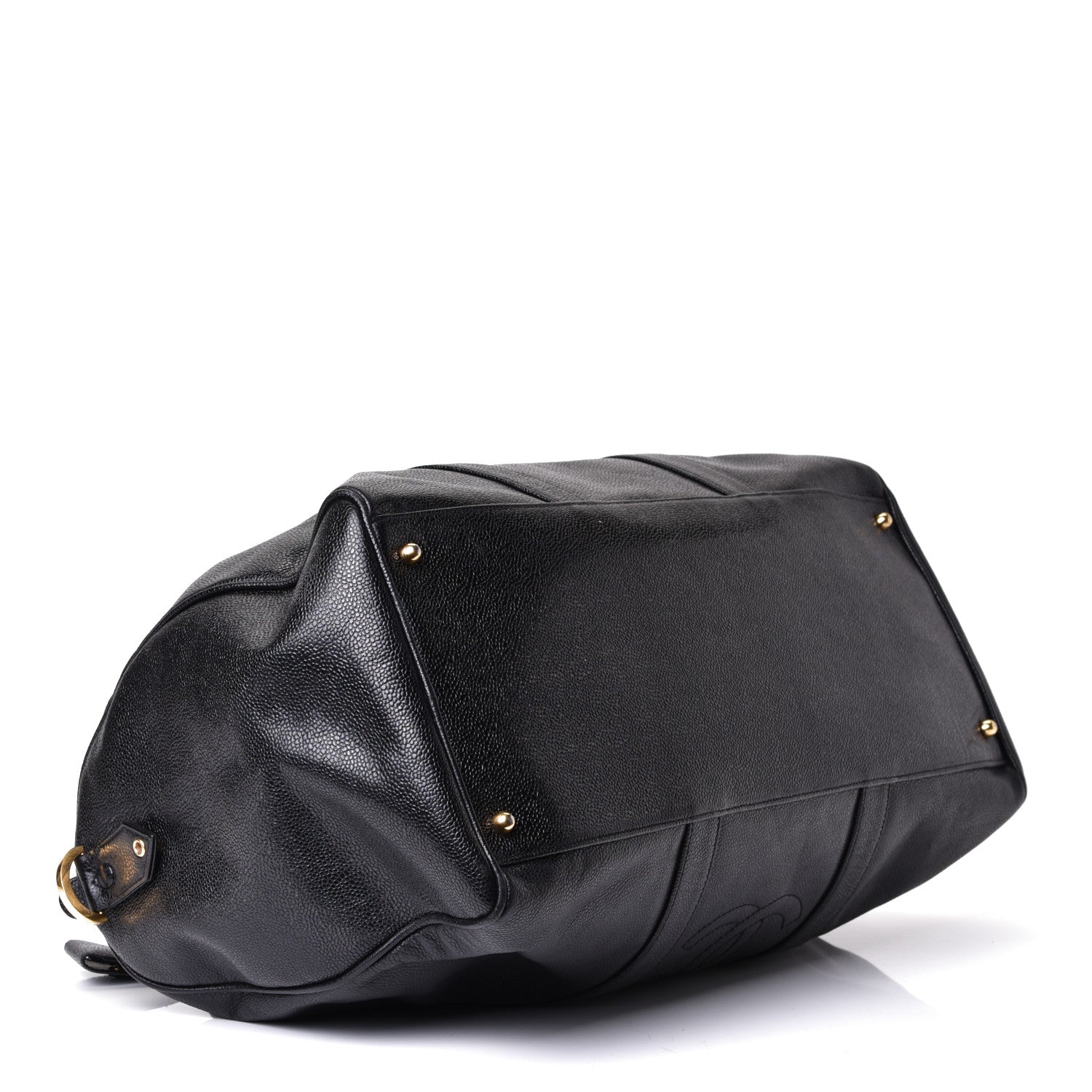 Chanel Caviar Timeless CC Duffel Bag Black 6 of 10