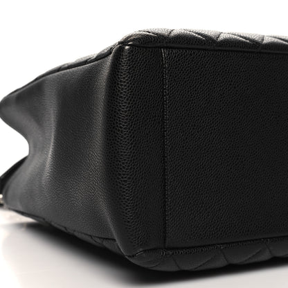 Chanel Caviar Quilted Grand Shopping Tote GST Black 10 of 11