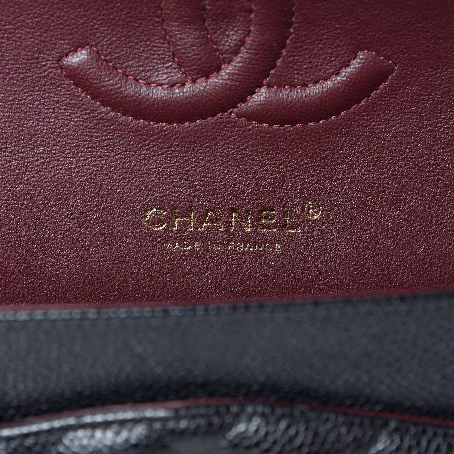 Chanel Caviar Quilted Medium Double Flap Black 6 of 12