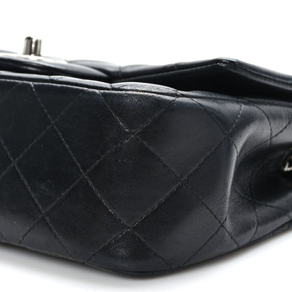 Chanel Lambskin Quilted Valentine Charms Mini Rectangular Flap Black 9 of 10