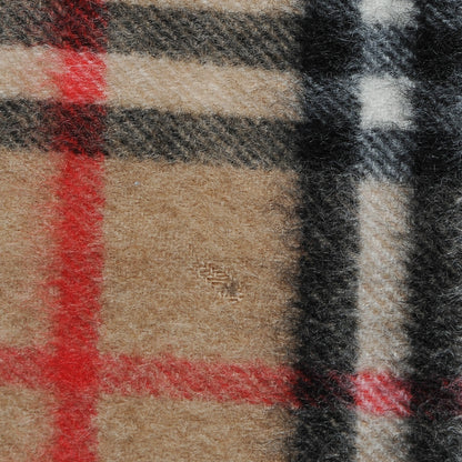 Burberry Cashmere House Check Fringe Scarf Camel 6 of 6