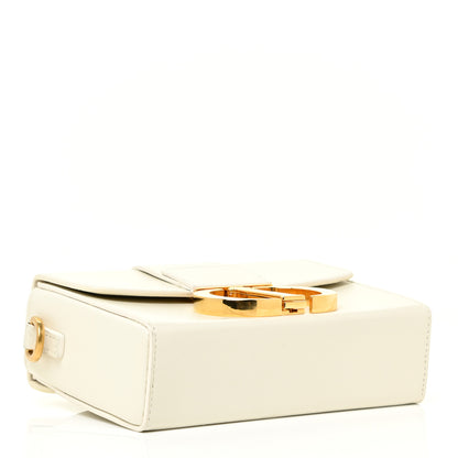 Christian Dior Smooth Calfskin 30 Montaigne Box Bag White 4 of 12