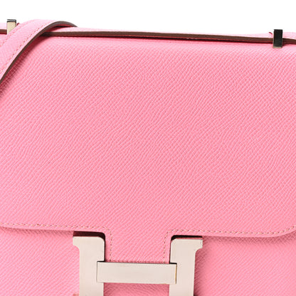 Hermes Epsom Constance 18 Rose Confetti 8 of 10