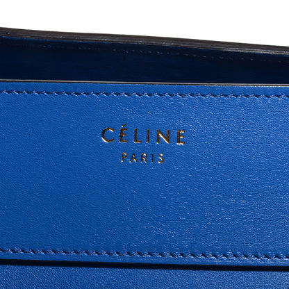 Celine Palmelato Leather Mini Luggage Bag Electric Blue 9 of 9