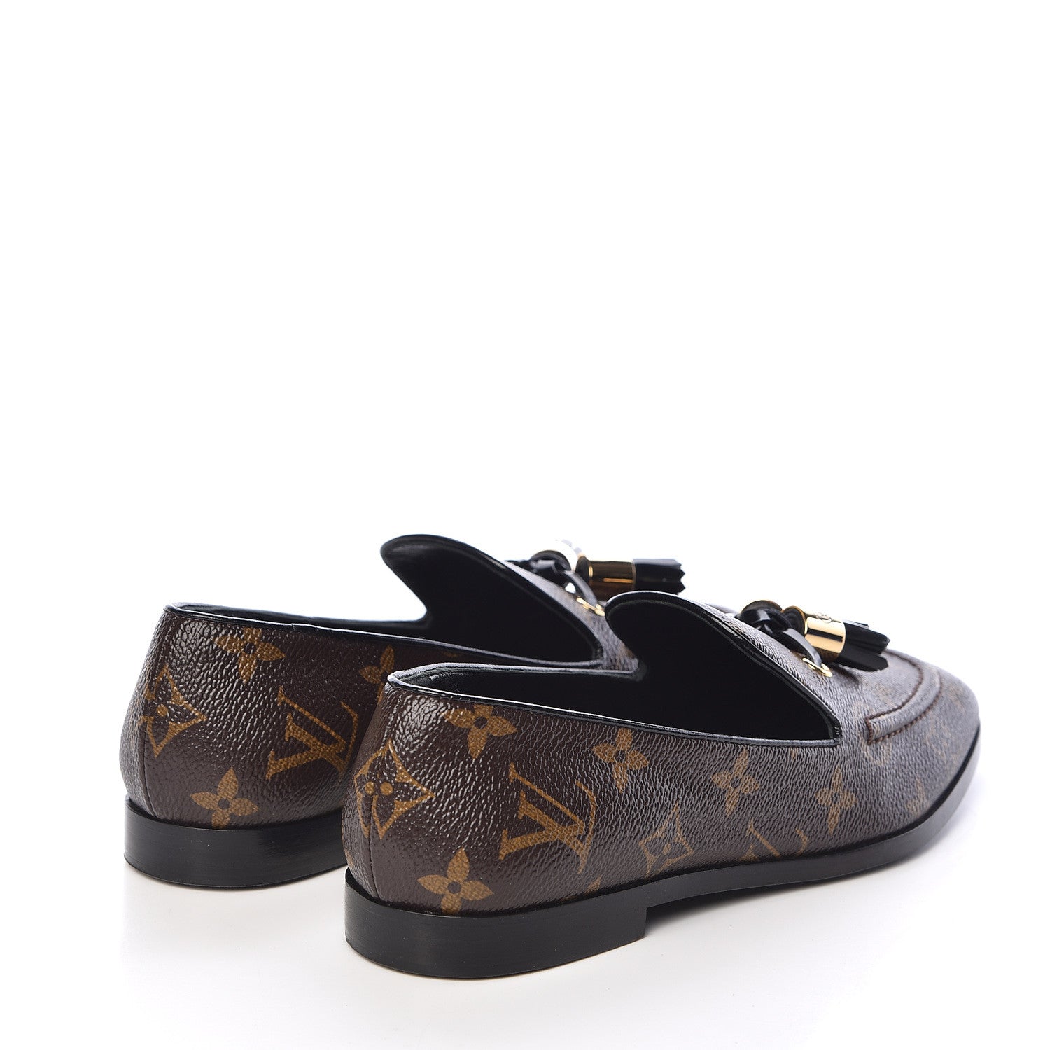 Louis Vuitton Monogram Society Loafers 36 4 of 7