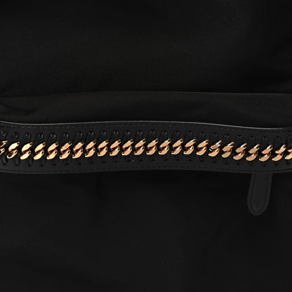 Stella McCartney Nylon Eco Alter Nappa Mini Falabella GO Backpack Black 7 of 9