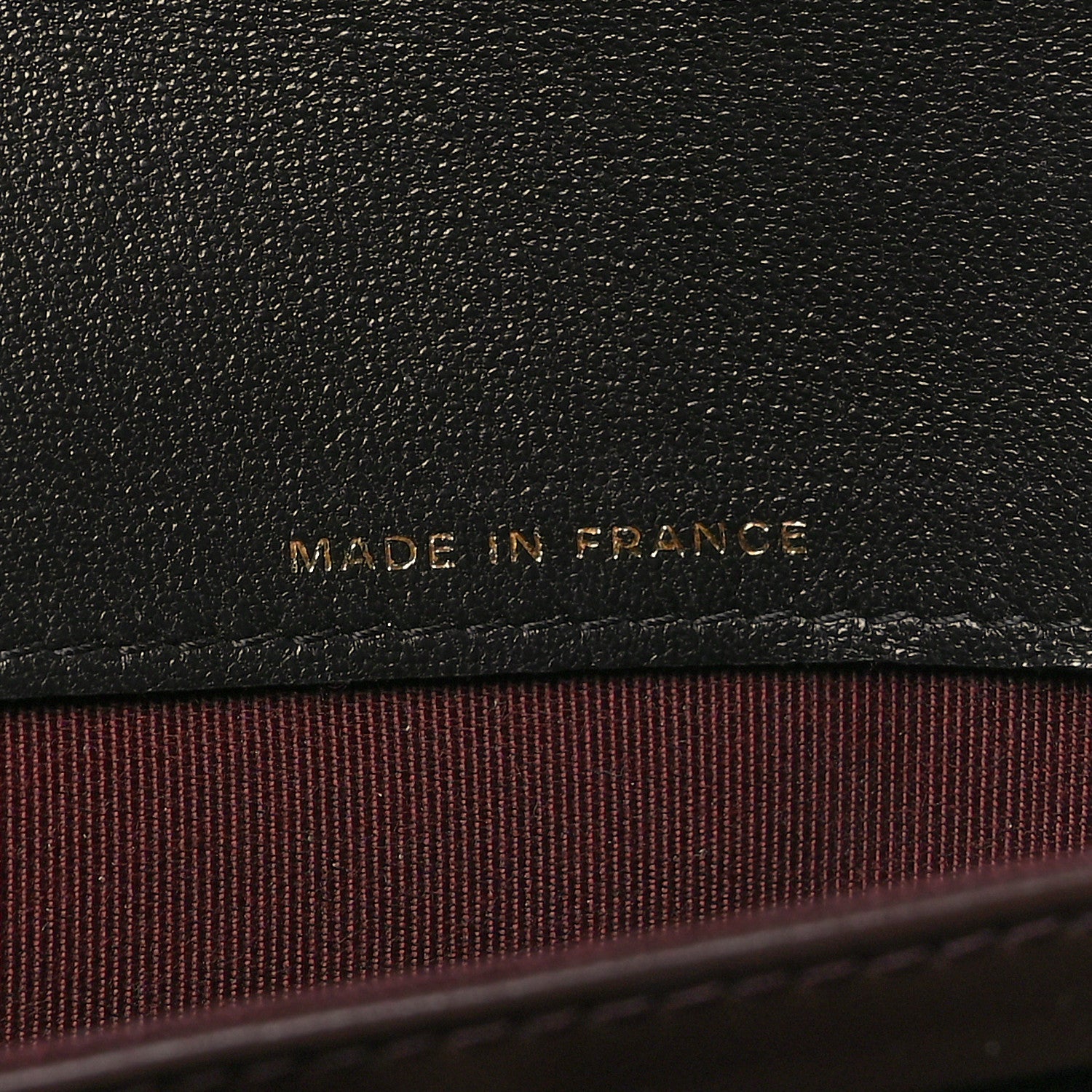 Chanel Lambskin Quilted Large Gusset Flap Wallet Black 7 of 10