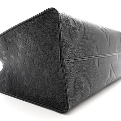Louis Vuitton Empreinte Monogram Giant Onthego MM Black 8 of 10