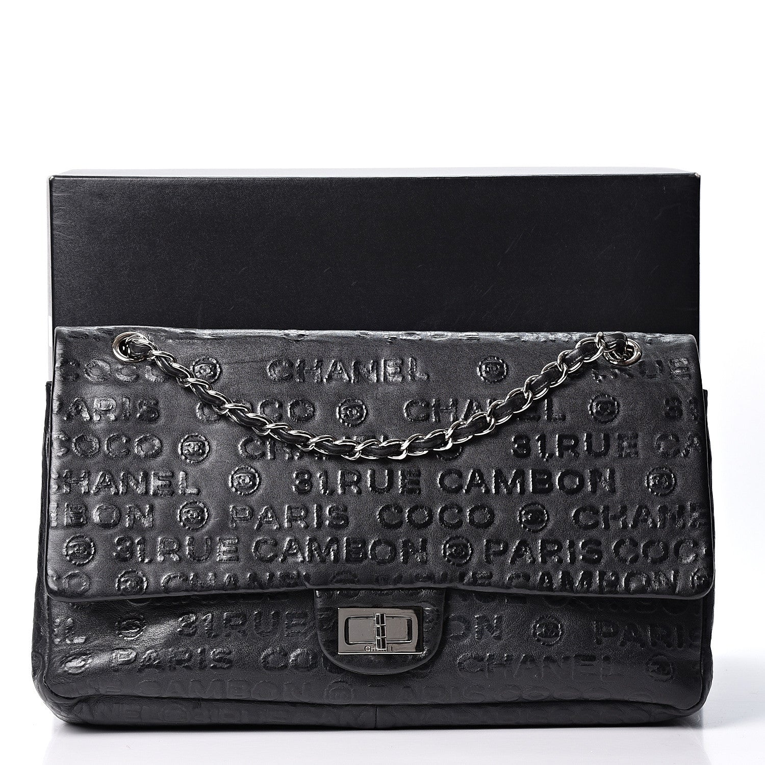 Chanel Calfskin Unlimited Jumbo Double Flap Black 10 of 10