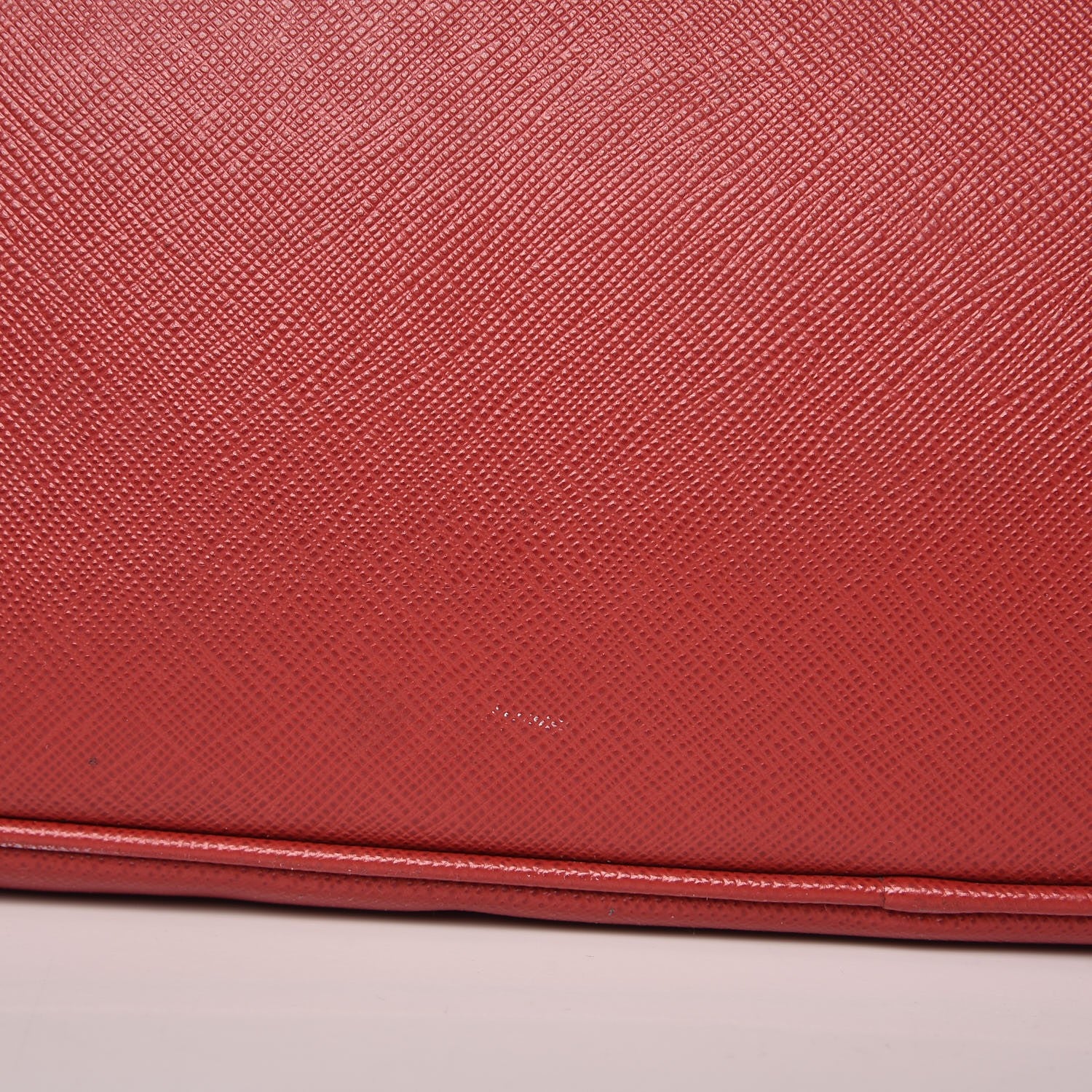 Prada Saffiano Large Galleria Double Zip Tote Fuoco 13 of 13