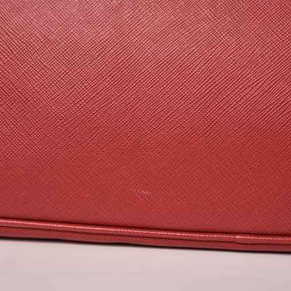 Prada Saffiano Large Galleria Double Zip Tote Fuoco 13 of 13