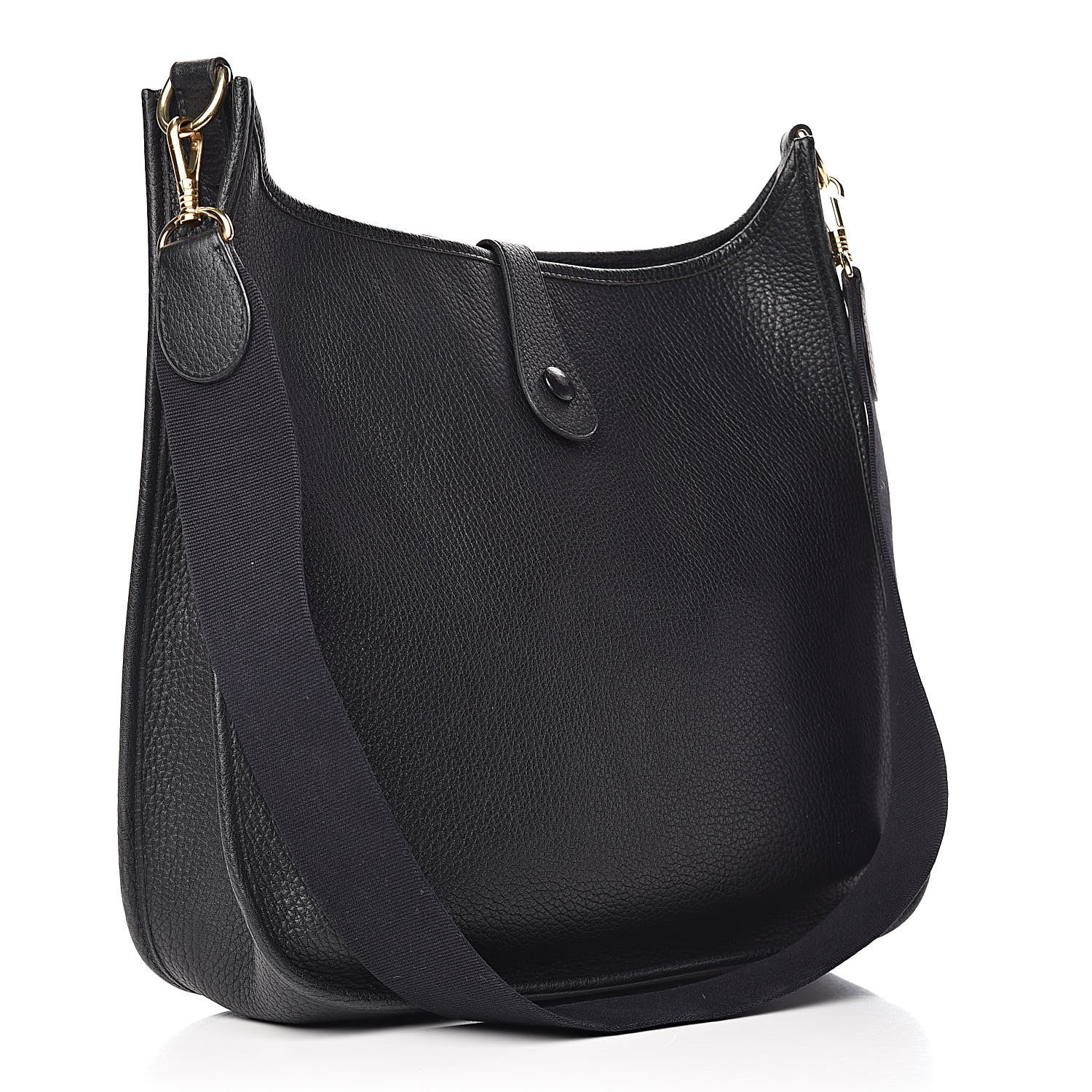 Hermes Taurillon Clemence Evelyne GM Black 3 of 19