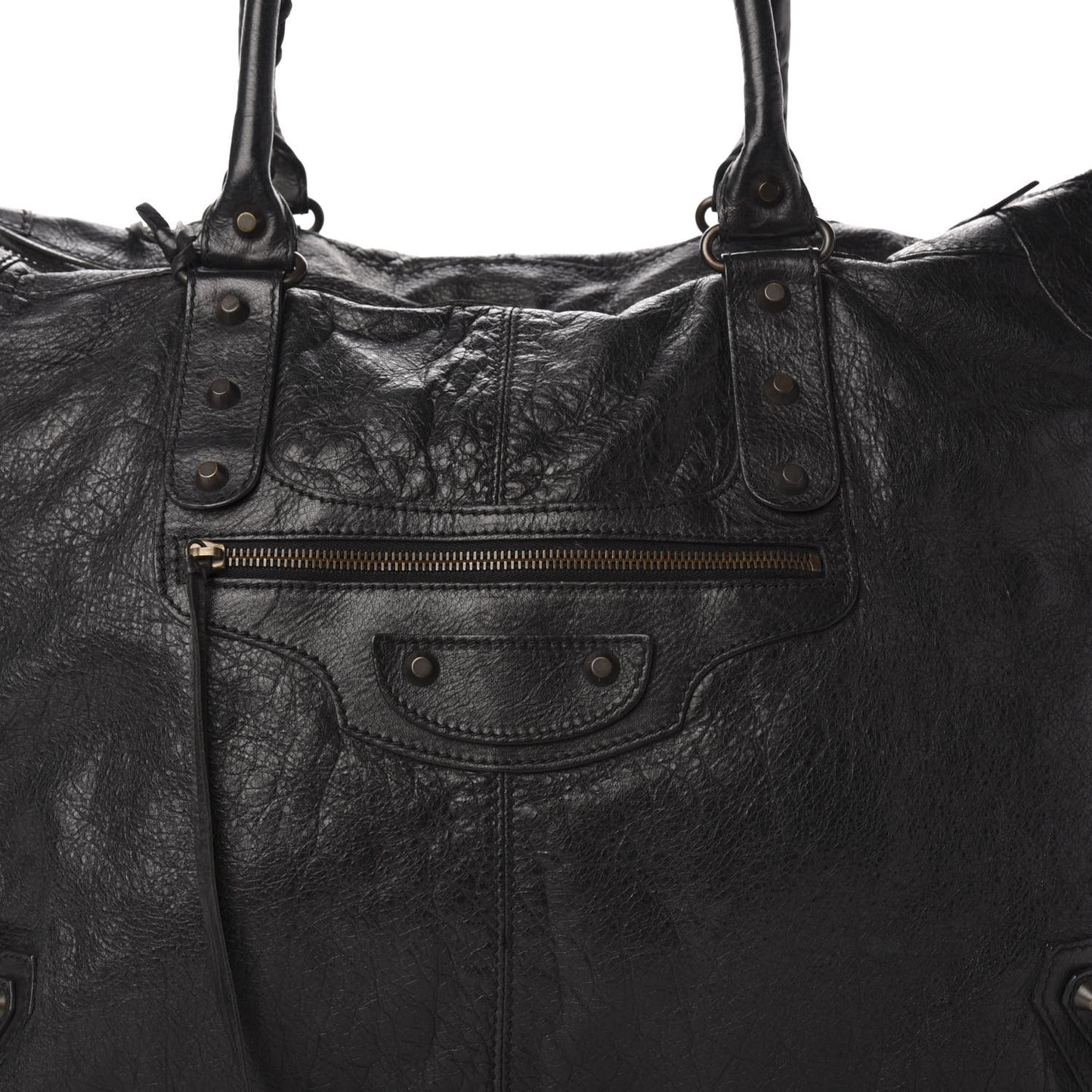 Agneau Classic Hardware Weekender Black
