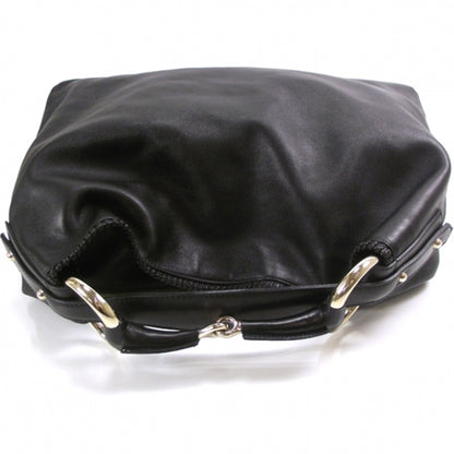 Gucci Leather Large Horsebit Chain Hobo 6 of 10
