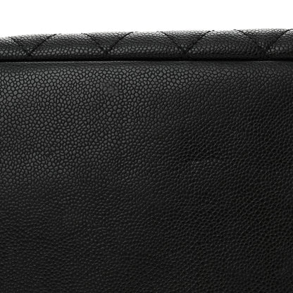 Chanel Caviar Quilted Grand Shopping Tote GST Black 10 of 12
