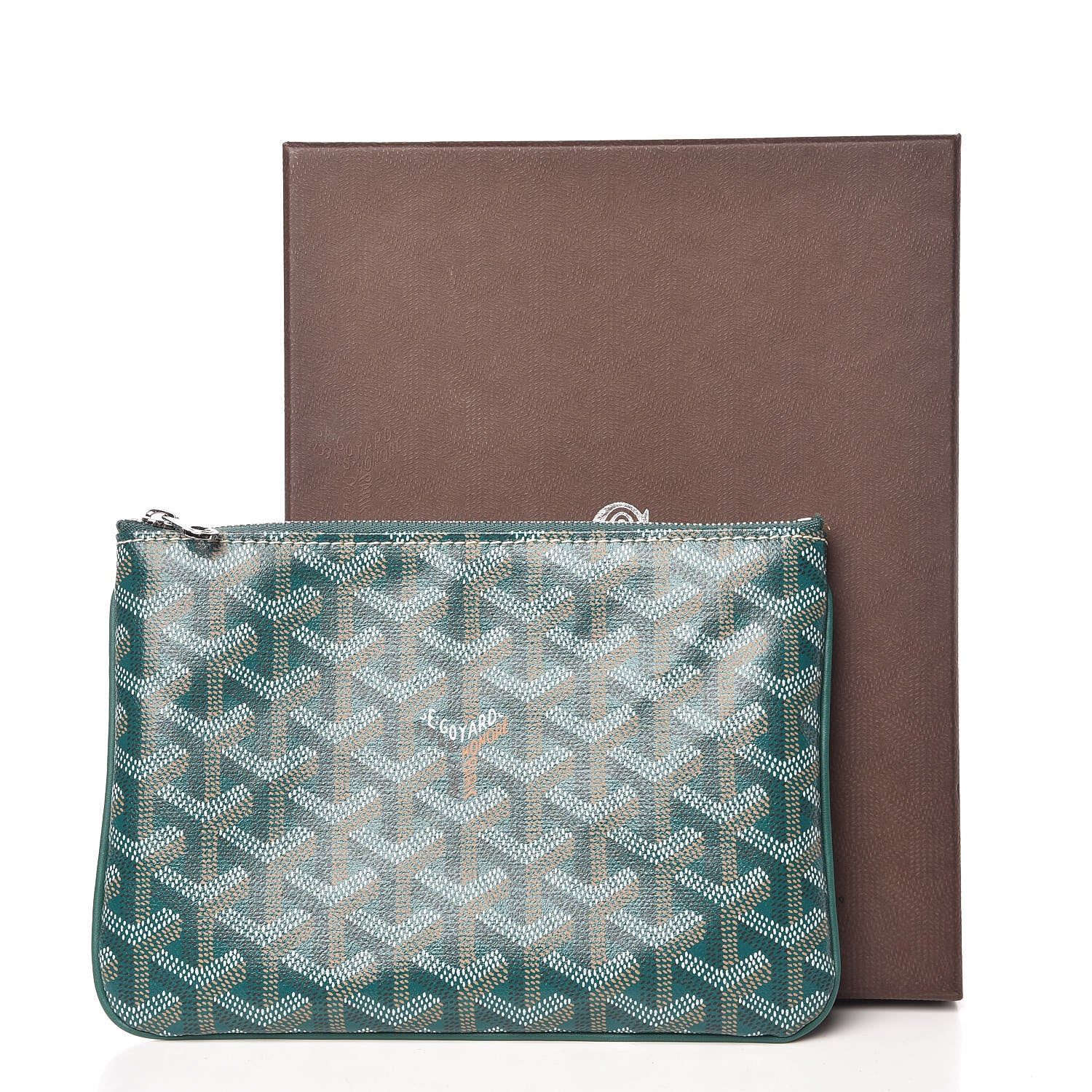 Goyard Goyardine Senat Pochette PM Green 10 of 10