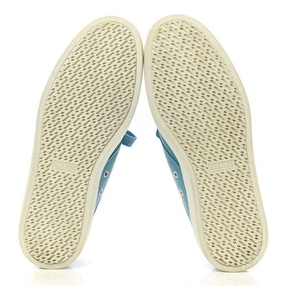 Hermes Calfskin One Sneakers 38 Blue 5 of 11