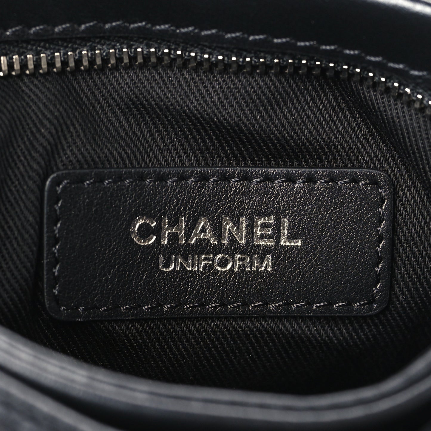 Lambskin Quilted Crossbody Bag Black