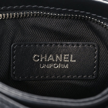 Chanel Lambskin Quilted Crossbody Bag Black 6 of 9