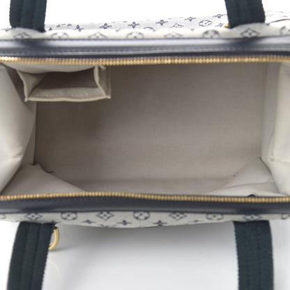 Louis Vuitton Mini Monogram Josephine PM Blue 5 of 12