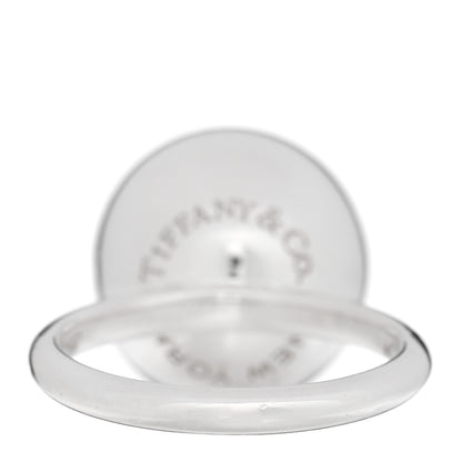 Tiffany Sterling Silver 15.75mm Hardwear Ball Ring 55 7.25 3 of 4