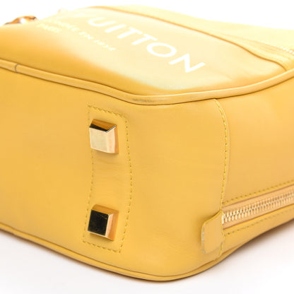 Louis Vuitton Supple Calfskin Paname Take Off Flight Bag Yellow 8 of 11