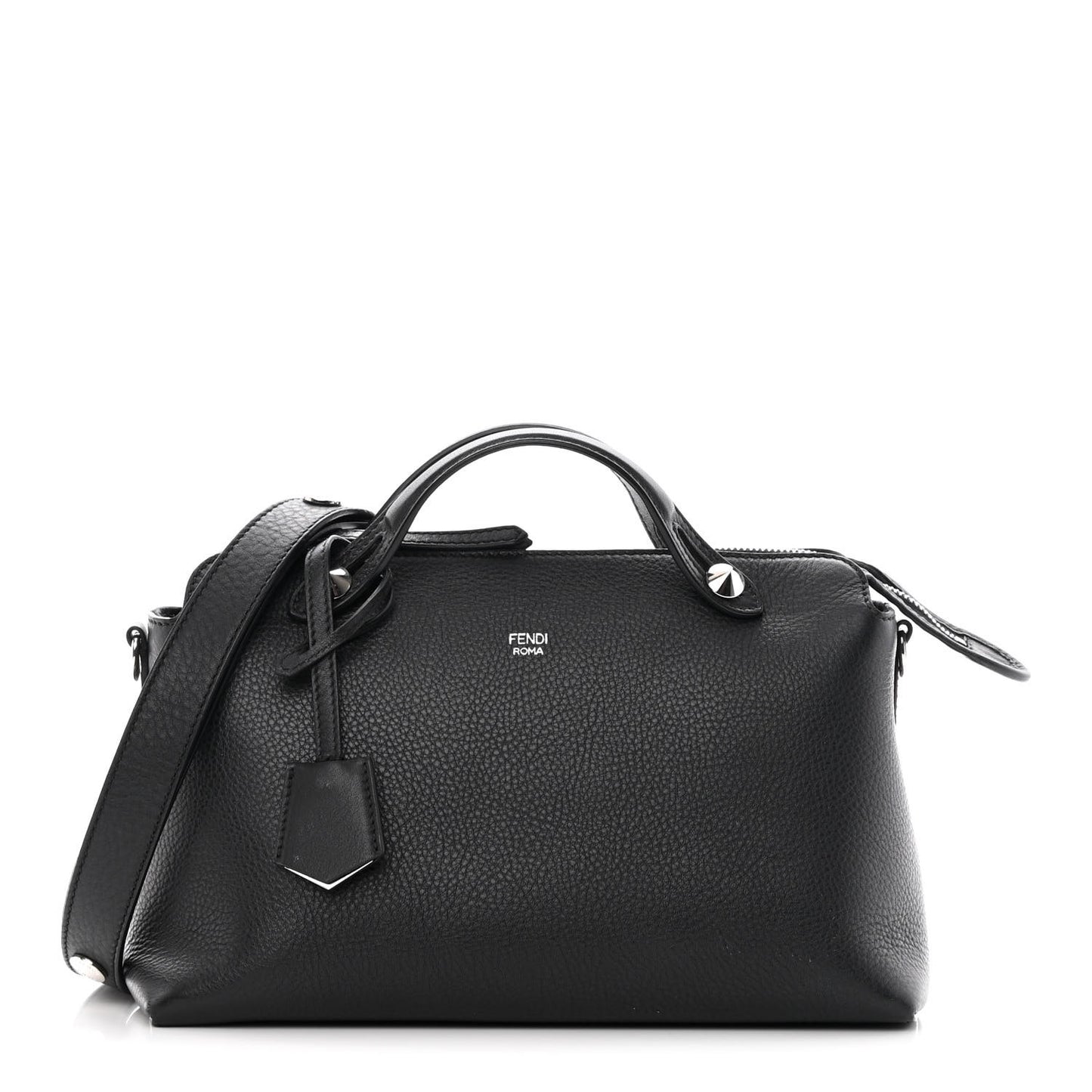 Vitello Dolce Medium By The Way Boston Bag Black