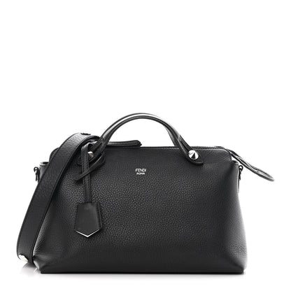 Fendi Vitello Dolce Medium By The Way Boston Bag Black 1 of 11