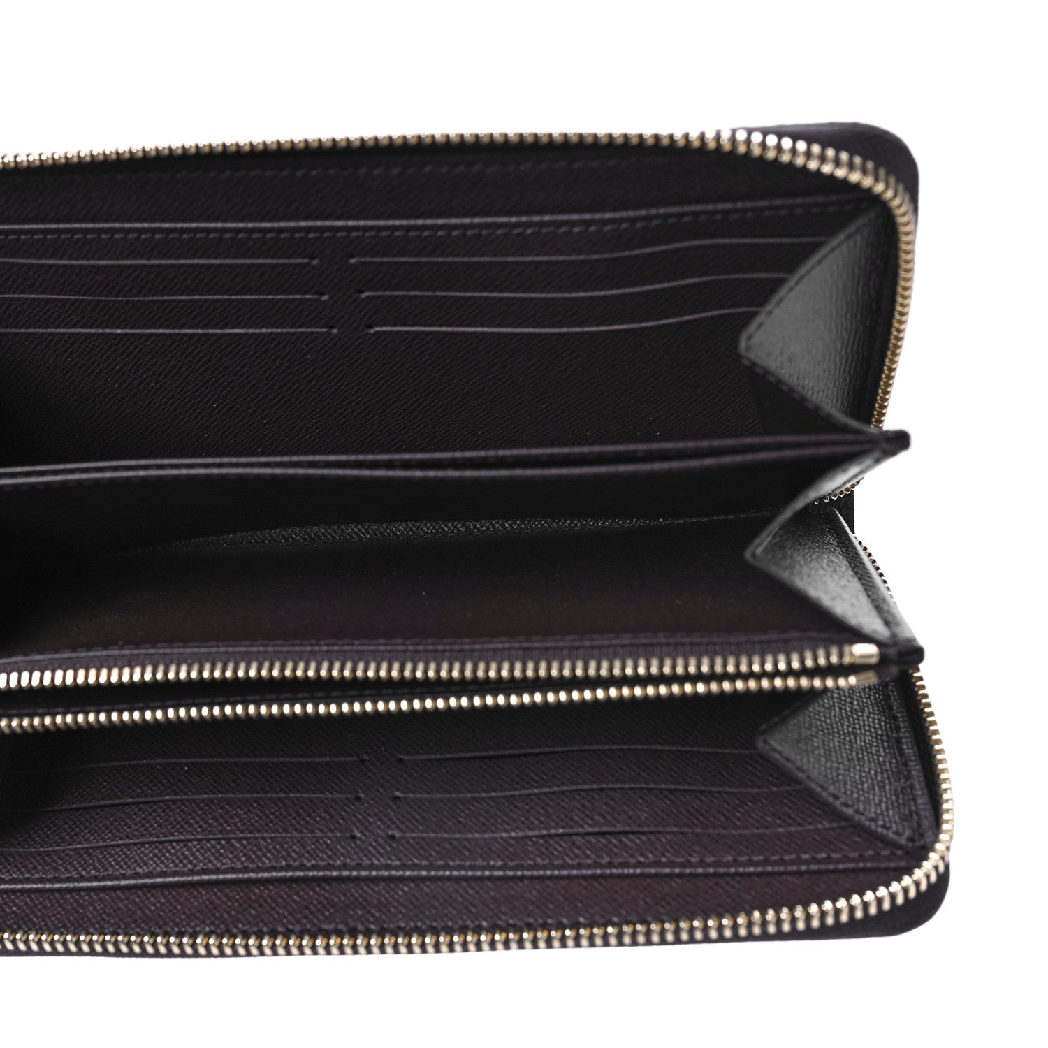 Louis Vuitton Damier Ebene Zippy Wallet 5 of 9