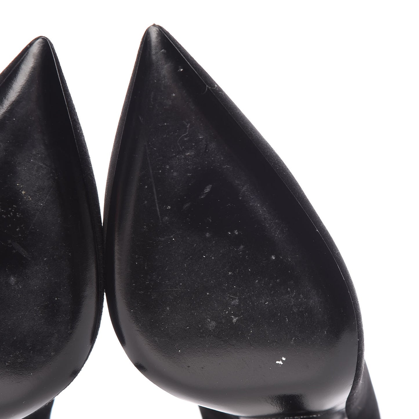 Suede Calfskin Zoe Pumps 38 Black